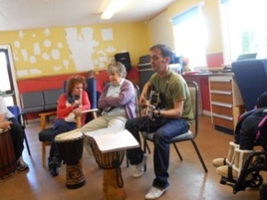 Creativity Group Making Their Kind of Music